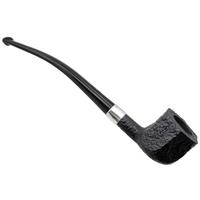 English Estates Ashton Ebony Paneled Bent Pot with Silver (X) (Unsmoked)