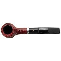 English Estates Ashton Pebble Grain Bent Billiard with Silver (XX) (Unsmoked)