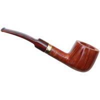 Italian Estates Savinelli Natale 2000 Smooth Bent Pot with Gold (22/26) (6mm) (Unsmoked)