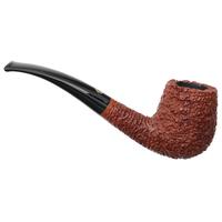 Italian Estates Mastro de Paja Brugo Rusticated Bent Billiard (0C) (Media) (One Sun) (Unsmoked)