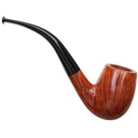 Italian Estates Mastro de Paja Smooth Bent Billiard (3C) (Media) (One Sun) (Unsmoked)