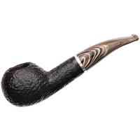 Italian Estates Savinelli Morellina Rusticated Black (321) (6mm)