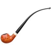 Italian Estates Aldo Velani Smooth Bent Apple Churchwarden (9mm)