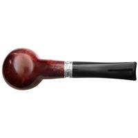 Italian Estates Ser Jacopo Picta Magritte Smooth Bent Billiard with Silver (08) (Unsmoked)