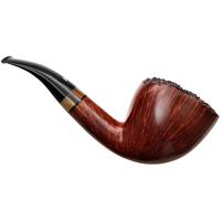 Italian Estates Ser Jacopo Unigena Smooth Bent Dublin with Horn (L1) (Maxima Maxima Maxima Maxima) (Unsmoked)