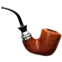 Italian Estates Mastro de Paja Partially Rusticated Bent Pot with Silver (2D) (One Sun) (9mm)
