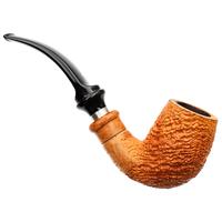Italian Estates Ser Jacopo Delecta Spongia Sandblasted Bent Billiard (S3) (B) (9mm)