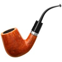 Italian Estates Caminetto Smooth Bent Billiard with Silver (2) (09)
