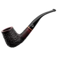 Italian Estates Lorenzetti Rusticated Bent Billiard (Unsmoked)