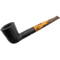 Italian Estates Savinelli Tigre Rusticated Black (409) (6mm)