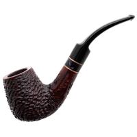 Italian Estates T. Cristiano Rusticated Bent Billiard (V.S.Q.) (30 D 4) (Unsmoked)