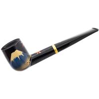 Japanese Estates Tsuge Urushi Maple Leaf & Mt. Fuji Billiard (Unsmoked)