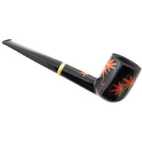 Japanese Estates Tsuge Urushi Maple Leaf & Mt. Fuji Billiard (Unsmoked)
