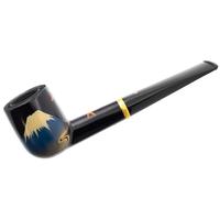 Japanese Estates Tsuge Urushi Maple Leaf & Mt. Fuji Billiard (Unsmoked)