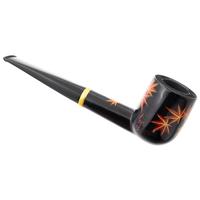Japanese Estates Tsuge Urushi Maple Leaf & Mt. Fuji Billiard (Unsmoked)