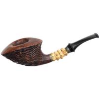 Misc. Estates Doctor's Sandblasted Strawberry Wood Bent Dublin with Bamboo