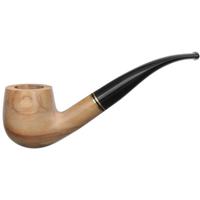 Misc. Estates Unknown Smooth Olivewood Bent Billiard (Unsmoked)