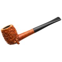 Misc. Estates Red Point Old Briar Billiard with Oak Leaves